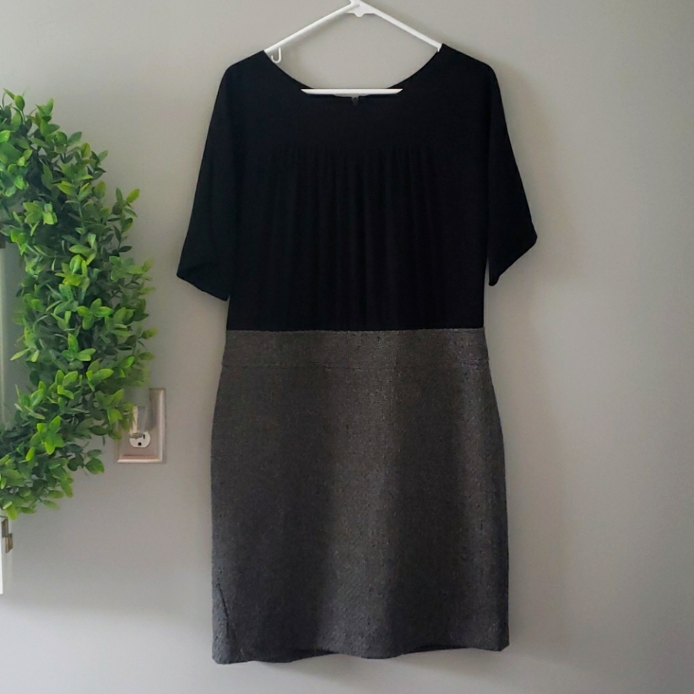 Loft black dress, size 14